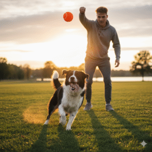 Brincadeiras com cães