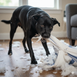 Comportamento Destrutivo em Cães