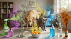 cheiros que pets odeiam